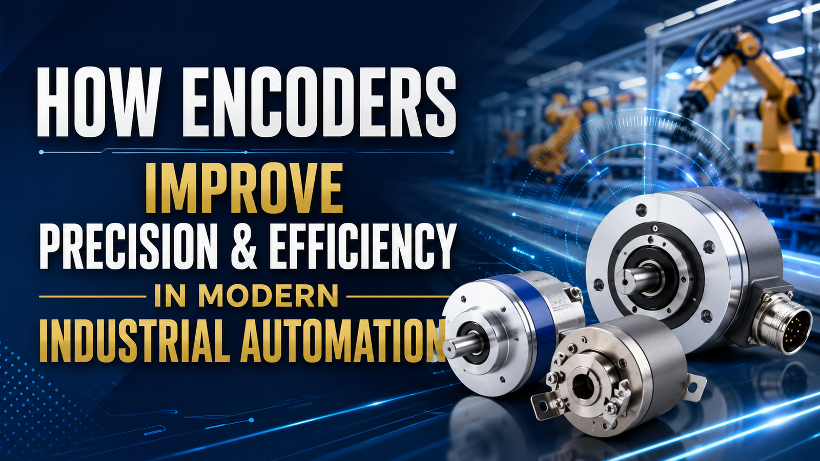 How Encoders Improve Precision and Efficiency in Modern Industrial Automation
